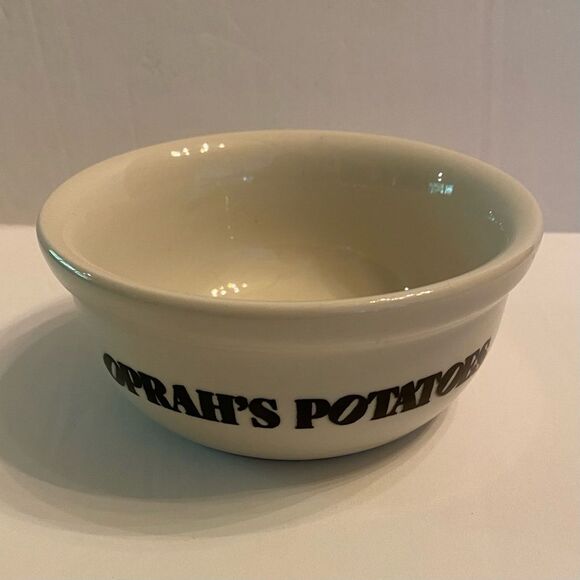 Oprah's Potatoes Dish Made by Hall 413 Oprah Winfrey Eccentric Chicago - Picture 1 of 8